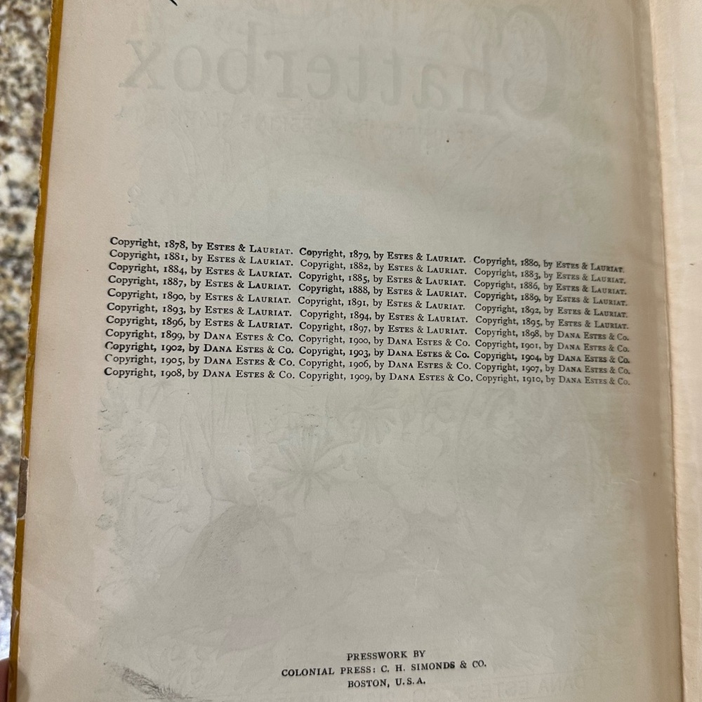CHATTERBOX 1910 vintage collectible hardcover book. - Picture 8 of 11